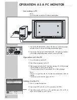 Предварительный просмотр 24 страницы Grundig PlanaVision 42 PW 110-8510 TOP User Manual