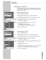 Предварительный просмотр 13 страницы Grundig PlanaVision 42 PXW 110-8620 Dolby User Manual