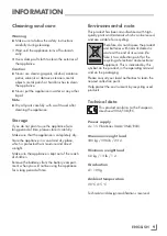 Предварительный просмотр 9 страницы Grundig PS 2010 Instruction Manual