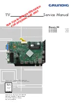 Preview for 1 page of Grundig PSN000 Service Manual