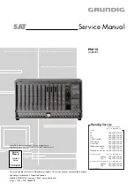 Grundig PSU 12 Service Manual preview