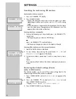 Предварительный просмотр 8 страницы Grundig RP 6402 DAB User Manual