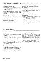 Preview for 9 page of Grundig RRCD 1350 MP3 Manual