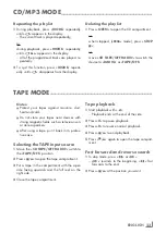 Preview for 12 page of Grundig RRCD 1350 MP3 Manual