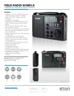 Preview for 1 page of Grundig S450DLX Features