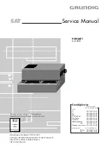 Preview for 1 page of Grundig SAT Series Service Manual