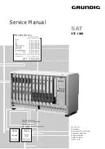 Grundig SAT STC 1200 Service Manual preview