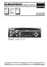 Grundig SCD 5390 RDS Service Manual preview