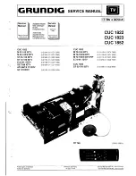 Preview for 1 page of Grundig SE 7288 iDTV Service Manual