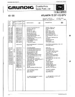 Preview for 174 page of Grundig SE 7288 iDTV Service Manual