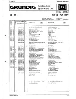 Preview for 185 page of Grundig SE 7288 iDTV Service Manual