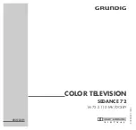 Grundig SEDANCE 72 Manual предпросмотр