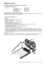 Предварительный просмотр 1 страницы Grundig SER 251 Fitting Instructions