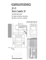 Предварительный просмотр 1 страницы Grundig Sh 10 Manual