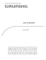 Grundig SM 5040 Manual предпросмотр