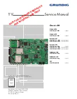 Grundig Sonoclock 32 Service Manual предпросмотр