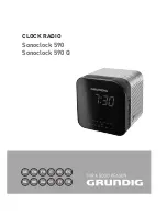 Grundig Sonoclock 590 User Manual preview