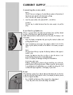 Preview for 6 page of Grundig SONOCLOCK 620 Manual