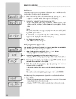 Preview for 11 page of Grundig SONOCLOCK 620 Manual