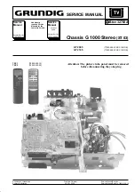 Preview for 1 page of Grundig ST 03 Service Manual