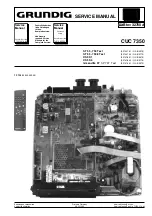 Предварительный просмотр 1 страницы Grundig ST 55 - 750 Service Manual