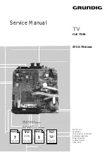 Grundig ST 55-798 text Service Manual предпросмотр