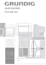 Grundig ST 55-800 text Manual предпросмотр