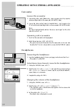 Предварительный просмотр 18 страницы Grundig ST 55-854/8 Dolby Manual