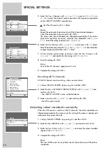 Preview for 20 page of Grundig ST 55-854/8 Dolby Manual