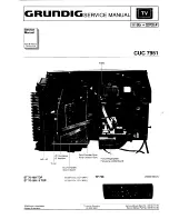 Grundig ST 70-169 TOP Service Manual preview