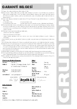 Preview for 45 page of Grundig ST 7950 Manual