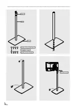 Предварительный просмотр 2 страницы Grundig Stand floor Mounting Manual