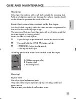 Preview for 15 page of Grundig Stenorette St 3221 Manual