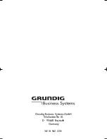 Preview for 19 page of Grundig Stenorette St 3221 Manual