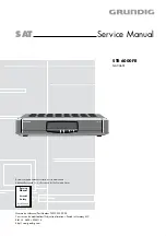 Grundig STR 6000 FR Service Manual preview