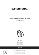 Предварительный просмотр 1 страницы Grundig Straight & Curls HS 7031 User Manual