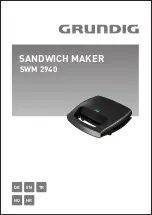 Предварительный просмотр 1 страницы Grundig SWM 2940 Instruction Manual