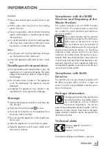 Предварительный просмотр 16 страницы Grundig SWM 2940 Instruction Manual