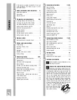 Preview for 2 page of Grundig T 51-830 Multi/ICN User Manual