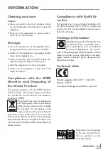 Preview for 21 page of Grundig TA 8680 MBC Instruction Manual