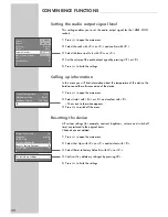 Preview for 22 page of Grundig Tharus 110 PW 110-9410 TOP User Manual