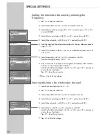 Preview for 30 page of Grundig Tharus 110 PW 110-9410 TOP User Manual