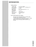 Preview for 31 page of Grundig Tharus 110 PW 110-9410 TOP User Manual