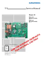 Grundig Tharus 26 LW 68-9510 Dolby Service Manual preview