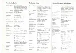 Preview for 2 page of Grundig TK 14 Operating Instructions Manual