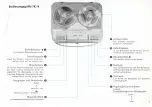 Предварительный просмотр 5 страницы Grundig TK 14 Operating Instructions Manual