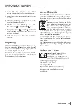 Preview for 17 page of Grundig TM 8280 w Manual