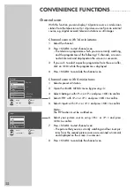 Preview for 22 page of Grundig TORREON 32 Manual