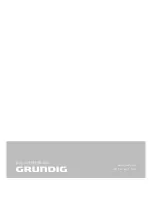 Предварительный просмотр 8 страницы Grundig TR 1200 User Manual