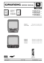 Grundig TVR 3710 series Service Manual preview